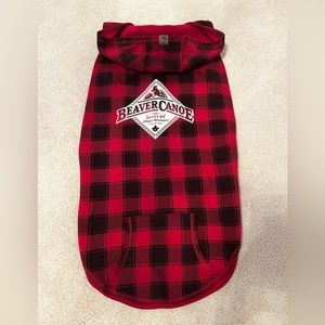 Beaver Canoe Dog Hoodie - XXXL